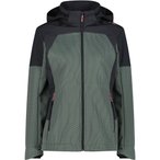CMP Zip   Damen  Softshelljacke grau Größe XXL Trekking  Windabweisend Wassera
