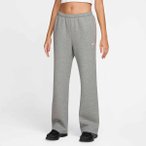 NIKE Damen Hosen lang Da W NK STDO FLC MW MR STD OH PNT, Größe S in Schwarz