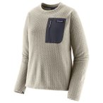 Patagonia - Women's R1 Air Crew - Fleecepullover Gr L grau/beige