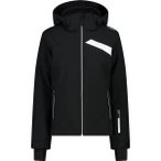 CMP Damen Jacke WOMAN JACKET ZIP HOOD, Größe 42 in Schwarz