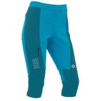 MAUL Damen Caprihose Simssee-Hybrid Capri elast., Größe 34 in Blau
