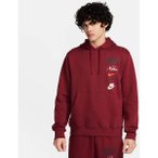 NIKE Herren Kapuzensweat M NK CLUB BB PO HDY STACK GX, Größe S in Rot