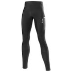Löffler - Tights Thermo Innenvelours - Lauftights Gr 56 schwarz
