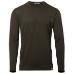 Aclima - Lightwool 180 Crewneck - Merinoshirt Gr M schwarz/oliv