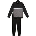 PUMA Herren Sportanzug Poly Colorblock Suit, Größe S in Schwarz
