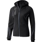 ERIMA Damen Jacke Softshell Jacke Basic, Größe 36 in Schwarz