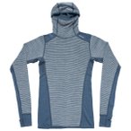 Devold - Women's Reverso Merino Hoodie - Merinohoodie Gr L grau