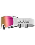 Bollé - Skibrille - Nevada Jr White Matte Rose Gold  - Weiß