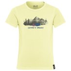 Jack Wolfskin - Kid's Hiking Graphic T-Shirt - Funktionsshirt Gr 176 gelb