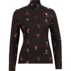 KRIMSON KLOVER Baselayer-Top Multi Skiers, Größe L in Schwarz