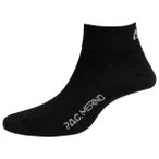 P.A.C. - Merino Quarter - Multifunktionssocken 35-38 schwarz