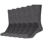 CAMANO Diabetikersocken, Größe 39/42 in Grau