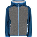 CMP Kinder Kapuzensweat KID JACKET FIX HOOD, Größe 128 in Blau