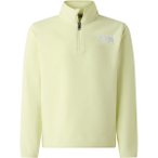 The North Face Kinder Glacier 1/4 Zip Pullover (Größe 134 , gelb)