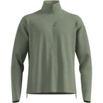 Odlo Grid Fleece  Herren  Pullover oliv Größe M Trekking  Elastisch