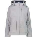 CMP Zip   Damen  Doppeljacke grau Größe XL Trekking  Winddicht Wasserabweisend
