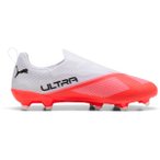 PUMA Kinder Fussball-Hartplatzschuhe ULTRA 7 MATCH LL FGAG Jr, Größe 38 in Rot