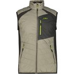 CMP Hybrid Weste Herren  Kunstfaserwesten grau Größe 3XL Trekking  Winddicht