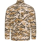 Jack Wolfskin Paw Era 100 Print  Herren  Pullover blau Größe XL Trekking Atmun