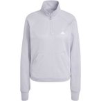 ADIDAS Damen Rolli AEROREADY Game & Go Quarter-Zip, Größe S in Silber