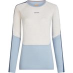 Icebreaker Merino 200 Oasis+ Crewe  Damen  Langarm Unterhemden grau Größe XS  