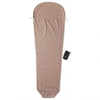 Cocoon - MummyLiner Organic Cotton - Reiseschlafsack Gr 241 x 90/56 cm  Braun