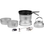 Trangia Sturmkocher Set groß 25-4 UL Gas - mit Wasserkessel uni