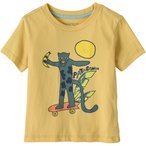 Patagonia Baby Graphic  Kinder  T-Shirts gelb Größe 84 Lifestyle  Hautfreundli