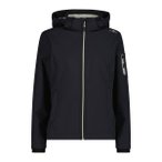 CMP Damen Funktionsjacken lg.Arm Da WOMAN JACKET ZIP HOOD, Größe 40 in Schwarz