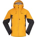 Bergans Herren Y MountainLine Hybrid Softshell Jacke (Größe S, gelb)