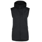 Stoic - Women's MerinoFleece335 KuolpaSt. Vest with Hood - Fleeceweste Gr M schw