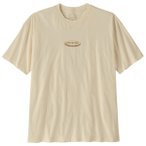 Patagonia - Women's 95 Oval Logo Oversized T-Shirt - T-Shirt Gr XS beige