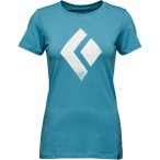 BLACK DIAMOND Damen T-Shirts / Tanks W SS CHALKED UP TEE, Größe XL in Blau