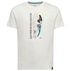 La Sportiva - Solution - T-Shirt Gr M weiß/grau