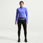 NIKE Damen T-Shirt W NK TEMPO DF HZ TP, Größe XS in Lila