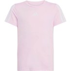 ADIDAS Kinder Shirt Training Essentials 3-Streifen Kids, Größe 170 in Pink