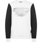 PLEIN SPORT Sweatshirt, Größe M in Weiß