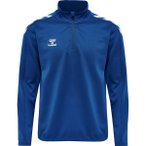 HUMMEL Herren Sweatshirt hmlCORE XK HALF ZIP POLY SWEAT, Größe M in Blau