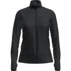 Icebreaker Merino 300 RealFleece Descender Damen Fleecejacke ( Schwarz L)