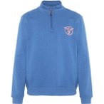 CHIEMSEE Sweatshirt mit gestickten Logo auf der Brust, Größe XL in Blau