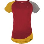 Grüezi Bag Janeway WoodWool  Damen  T-Shirts rot Größe XS Trekking  Hautfreun