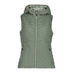 Campagnolo Damen Westen Da WOMAN VEST FIX HOOD, Größe 44 in Schwarz