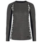 Kari Traa - Women's Lekker L/S - Merinounterwäsche Gr M grau/schwarz