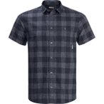 JACK WOLFSKIN Herren Hemd HIGHLANDS SHIRT M, Größe S in Schwarz