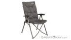 Outwell Yellowstone Lake Campingstuhl-Grau-One Size
