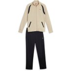 PUMA Damen Sportanzug Classic Tricot Suit op, Größe M in Braun