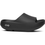 Oofos OOahh+ Recovery Sandalen Unisex ( Schwarz 39)