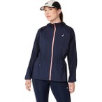 ASICS Damen Jacke ROAD PACKABLE JACKET, Größe XS in Schwarz