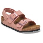 Birkenstock - Kid's Milano AS Birkibuc - Sandalen 38 - Narrow braun/rosa