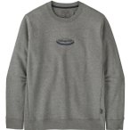 Patagonia '95 Oval Logo Uprisal Herren Sweatshirt ( Grau L)